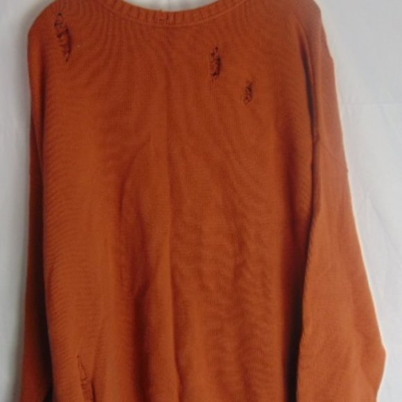 Mens Destructed Grunge Sweater - Picture 2 of 6